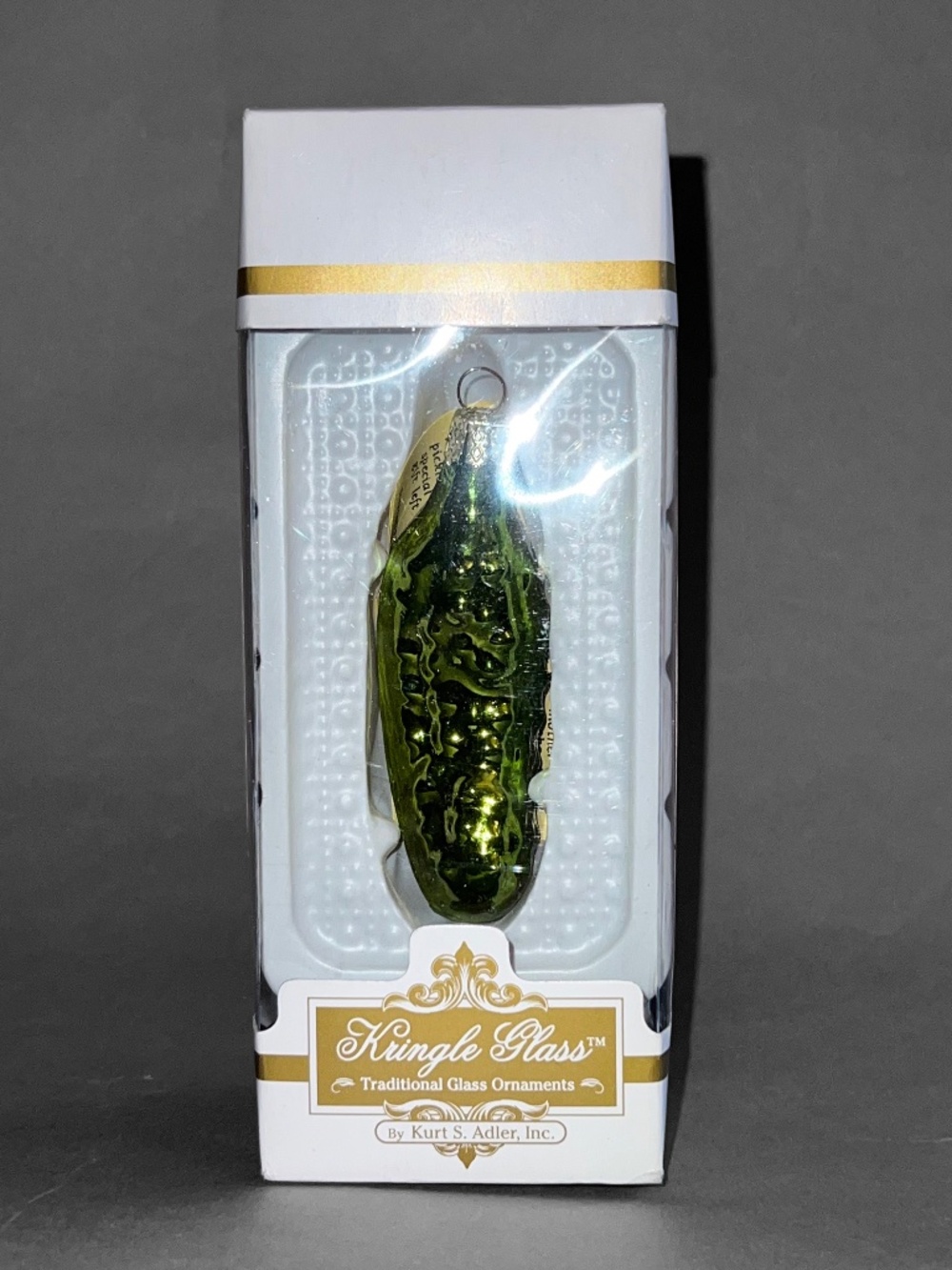 Kurt Adler Christmas Pickle Ornament